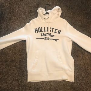 Hollister White Sweatshirt